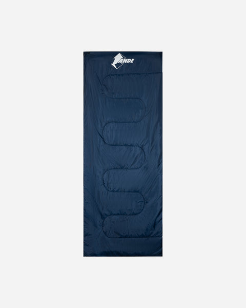 Sacco A Pelo Rettangolare ANDE Blu Unisex - Ideale Per Temperature Mitili 10-20°C, Con Sacca Da Trasporto - 3