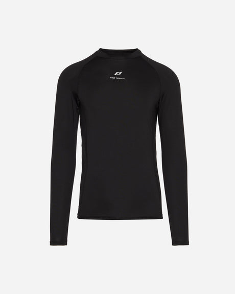 Maglia Tecnica Macron Performance Top LS - Intimo Termico Uomo, Nero - Foto 2