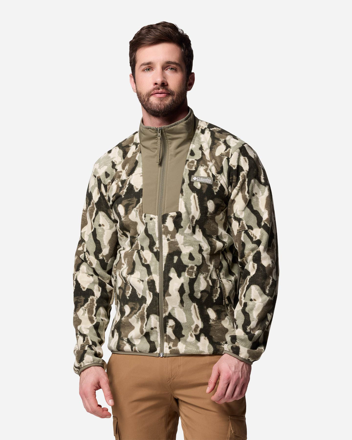 Giacca In Pile Columbia Sequoia Grove Con Zip Intera Uomo - Calda, Comoda, Con Tasche A Zip